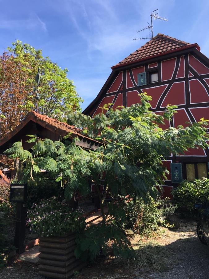 Hotel Auberge du Tisserand Gommersdorf Exterior foto